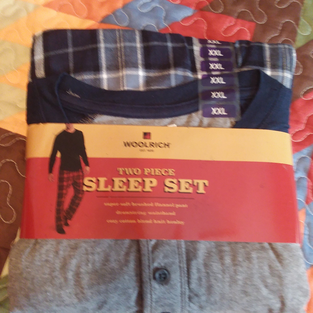 NWT MENS WOOLRICH 2 pc. Pajamas sz XXL